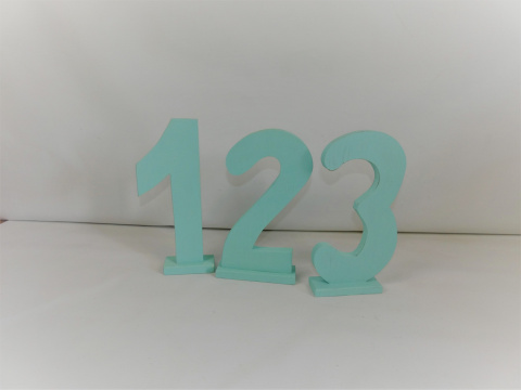 Cyfry 1 2 3 - Mięta Cyfry 1 2 3 - Mięta