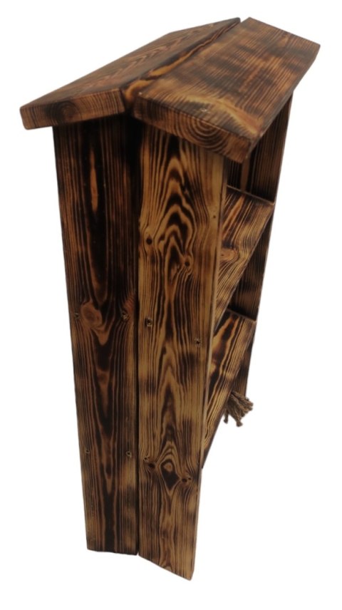 Drabinka 60cm - Drewno przypalane Drabinka 60cm - Drewno przypalane