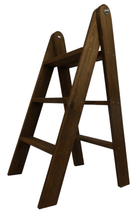 Drabinka skręcana 80cm - Brąz Drabinka skręcana 80cm - Brąz