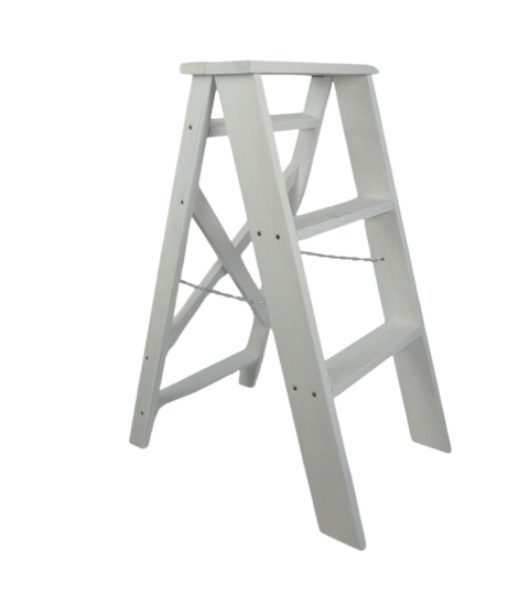 Drabinka 80cm - Biała X Drabinka 80cm - Biała X