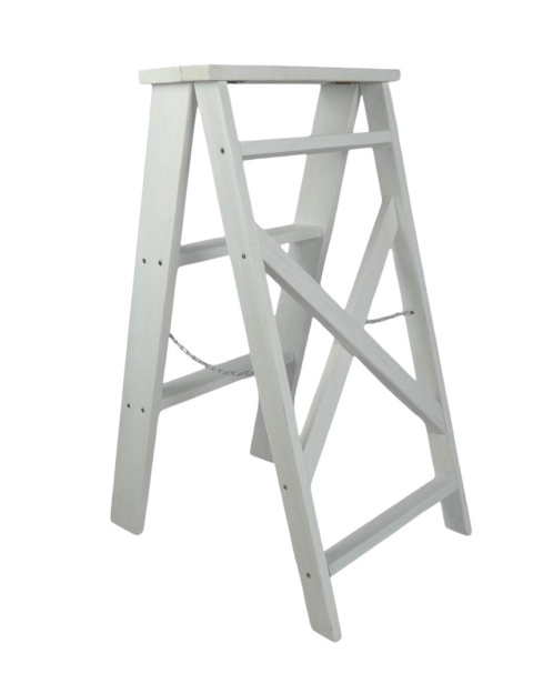 Drabinka 80cm - Biała X Drabinka 80cm - Biała X