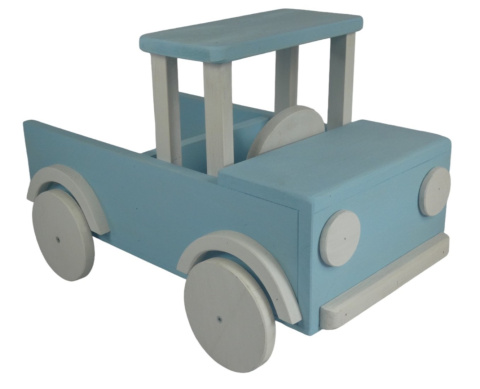 Duże auto Pick-up - Błękitno-białe Duże auto Pick-up - Błękitno-białe