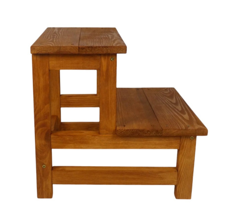 Schodki pomocnicze dwustopniowy - "L" Teak Schodki pomocnicze dwustopniowy - "L" Teak