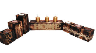 Zestaw świeczników tealight