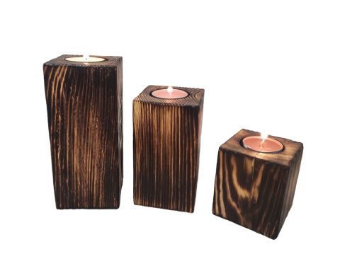 Zestaw świeczników tealight