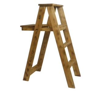 Drabinka z siedziskiem 100cm - Przypalana