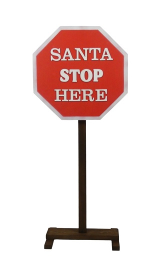 Drogowskaz znak STOP - Czerwony