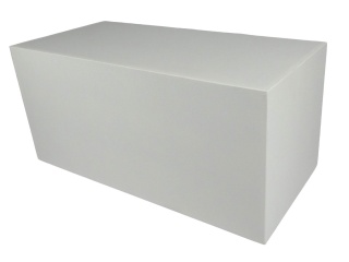 Kostka "BOX" do sesji 40x40x110 - Biała