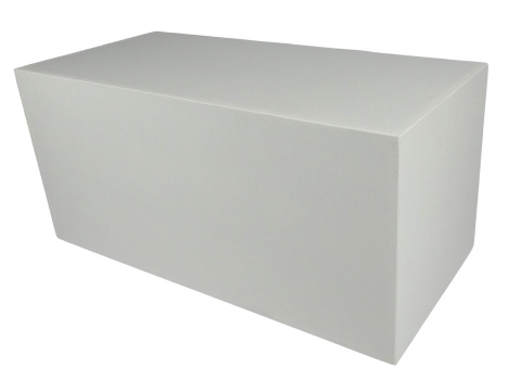 Kostka "BOX" do sesji 40x40x110 - Biała