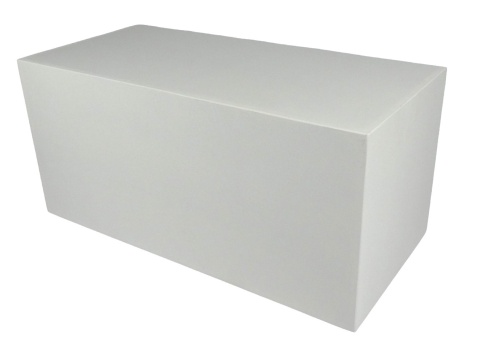 Kostka "BOX" do sesji 40x40x110 - Biała