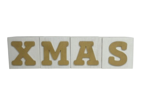 Kostki "XMAS" - Brązowe