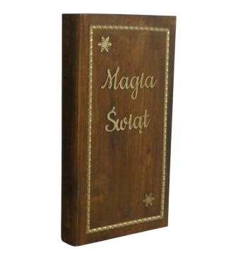 Księga " Magia Świąt " - Brązowa