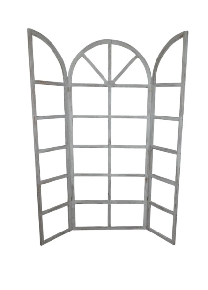 Duża rama atrapa okna 125/200x100cm - dwukolorowa modułowa